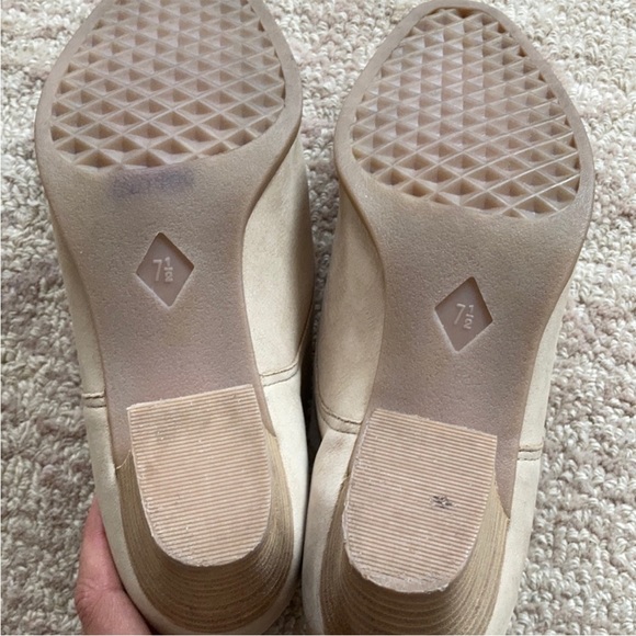 Vintage leather loafer with heel - Picture 5 of 6